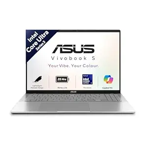 ASUS Vivobook S16 (2026),Intel Core Ultra 5 325 (Series 3),Intel iGPU,16GB RAM,512GB SSD,OLED, 16"(40 cm),Windows 11,M365 Basic(1 Year),Office 2024, Cool Silver, 1.7 Kg, S3607AA-SH087WS, Copilot+ PC