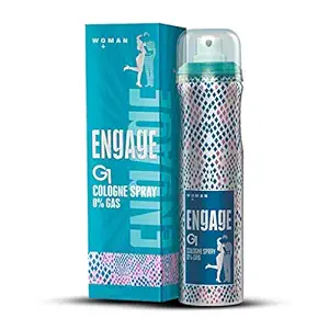 Engage G1 Cologne No Gas Perfume for Women, Floral and Sweet Fragrance Scent, Skin Friendly Women Perfume, 135ml