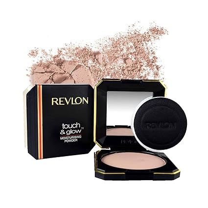REVLON Touch And Glow Moisturising Compact For Women, All Skin Powder - Ivory Matte (12g)
