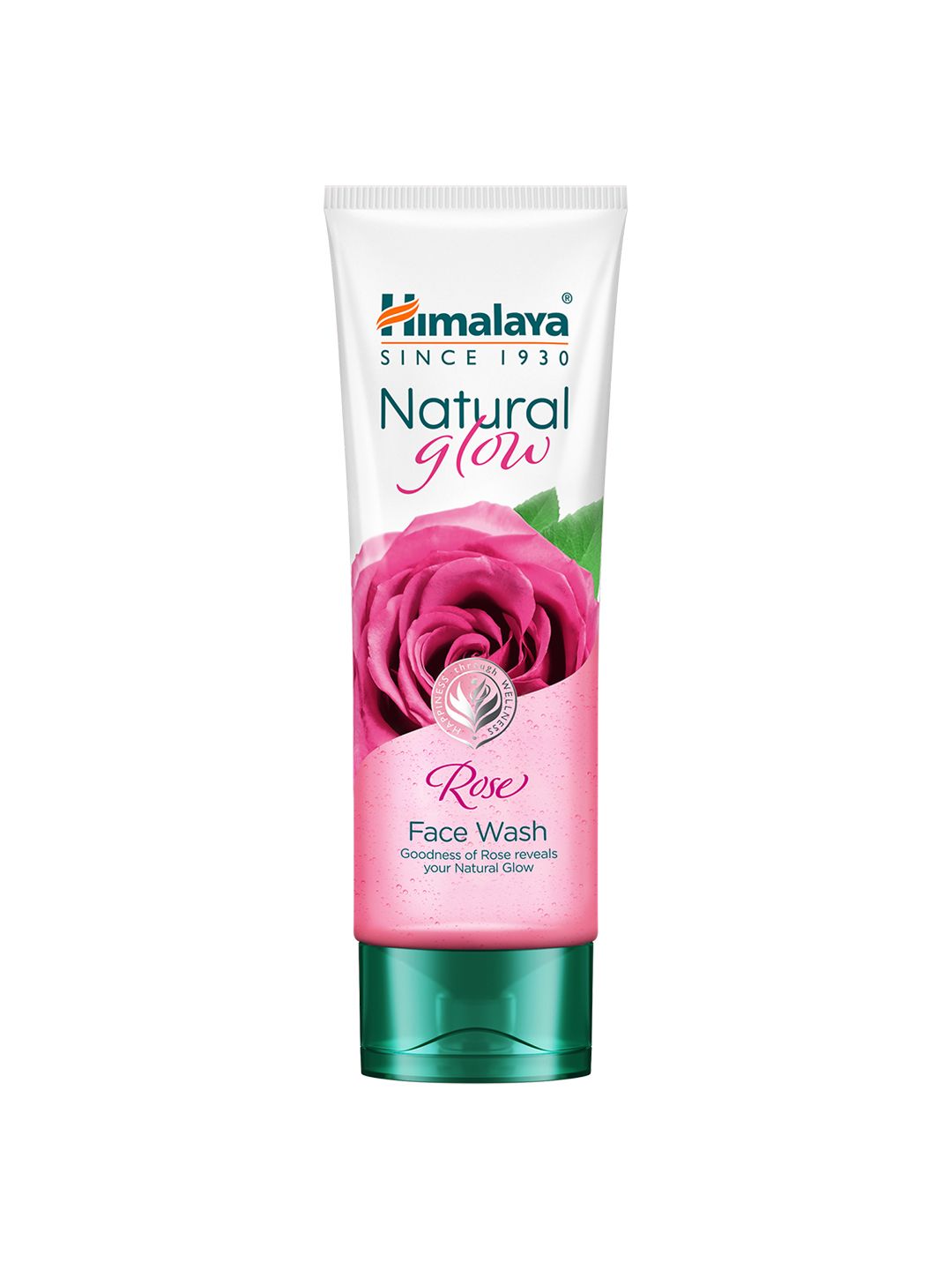 Paraben Free Natural Glow Rose Face Wash with Rose Flower Extract - 50 ml