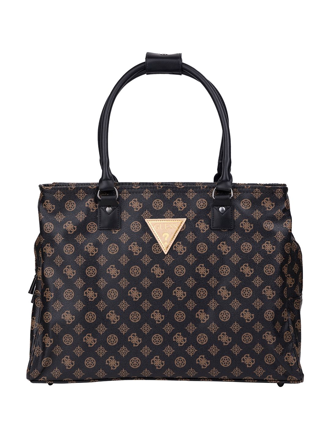Brand Logo Printed Oversized Structured 18 Inch Laptop Handheld Bag