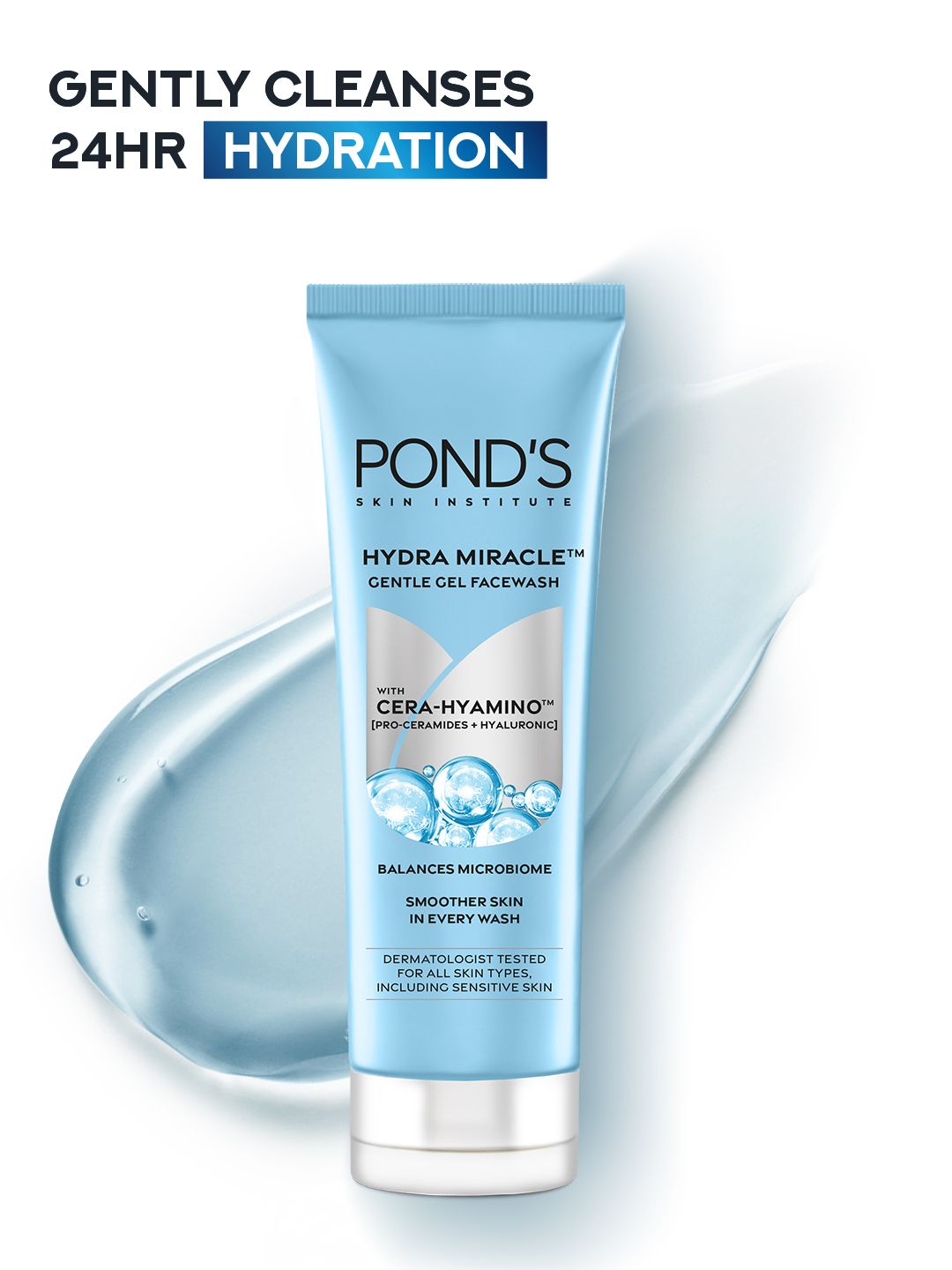 Hydra Gentle Gel Face Wash with Cera- Hyamino - 100g