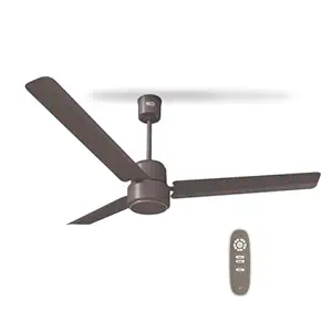 REO By Havells UNNOVATE BLDC 1200MM 5 Star Rated Ceiling Fan| Air Flow: 220 CMM| Speed: 350 RPM|Watt: 33W| Reverse Rotation Mode| Timer Setting| 2 Year Door Step Warranty By Manufacturer (Stone Grey)