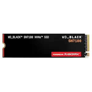 WD_Black Western Digital SN7100 NVMe 1TB, Upto 7250MB/s R, 6900MB/s W, 5Y Warranty, PCIe Gen 4 NVMe M.2 (2280), Gaming Storage, Internal Solid State Drive (SSD) (WDS100T4X0E-00CJA0)
