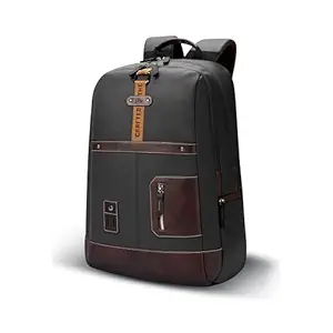 Gear Classic 6 18 31L Antitheft Large Faux Leather Water Resistant Laptop Backpack