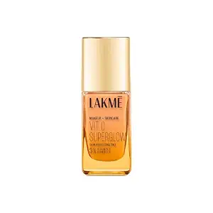 Lakme Makeup+Skincare VitC Superglow Skin Perfecting Tint Warm Natural W180 25ml