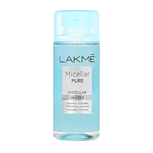 Lakme Micellar Water: Hydrating & Soothing Face Cleanser | Gentle Makeup Remover, Micellar Cleansing Water 100ml