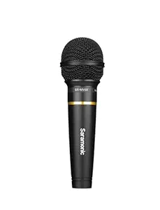 Saramonic SR-MV58 Dynamic Handheld Mic for Live & Studio Recording Windscreen, Clip & XLR to 1/4" Mic Cable, Mic for Live Performance Studio Recording