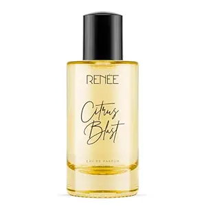 RENEE Citrus Blast Eau De Parfum, Premium Long-Lasting Fragrance with Notes of Bergamot, Lemon, Rose, Jasmine & Musk, Scent EDP for Every Occasion, Gifting, Ideal Luxury Perfume for Women, 50 Ml