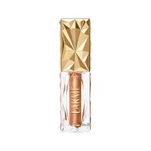 Lakme Be-jewel Satin Eye Tint |One-Step Liquid Eyeshadow | Air light Mousse Texture Waterproof - 08 Goddess 4.5ml