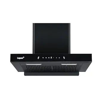 Livpure Fenix 60 cm | T-Shape Chimney | 1400 m/hr Suction | Filterless | Touch & Gesture Control | Low Noise | 10 Years Motor + 2 Years Comprehensive Warranty | Black