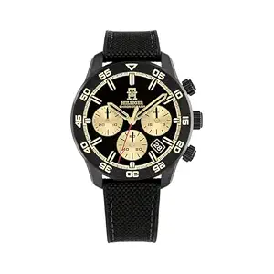 Tommy Hilfiger Th85 Quartz Analog with Black Dial Black Silicone Strap Watch for Men - TH1792182