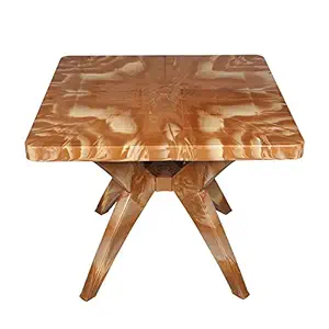 Cello Esquire Four Seat Dining Table (Sandalwood Brown)