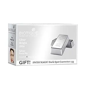 Biotique Bio Silver Facial Kit, 65g