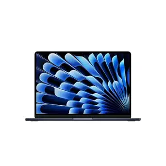 Apple 2026 MacBook Air 13u201d Laptop with M5 chip: AI and Apple Intelligence, 34.46 cm (13.6u201d) Liquid Retina Display, 16GB Unified Memory, 1TB SSD Storage, 12MP Center Stage Camera, Touch ID; Midnight
