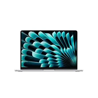 Apple 2026 MacBook Air 13″ Laptop with M5 chip: AI and Apple Intelligence, 34.46 cm (13.6″) Liquid Retina Display, 24GB Unified Memory, 1TB SSD Storage, 12MP Center Stage Camera, Touch ID; Silver
