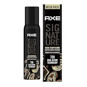 AXE Signature Dark Temptation Long Lasting No Gas Body Perfume Spray For Men 200 Ml