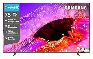 Samsung 75 inches Crystal UHD 4K Samsung Vision AI Smart TV UA75UE85AHULXL
