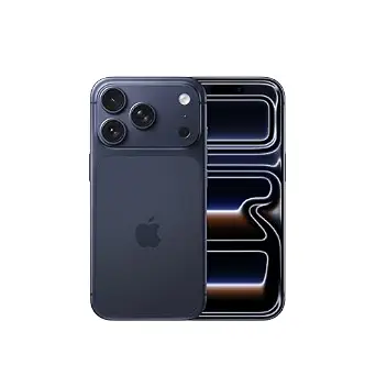 Apple iPhone 17 Pro 256 GB: 15.93 cm (6.3) Display with Promotion up to 120Hz, A19 Pro Chip, Breakthrough Battery Life, Pro Fusion Camera System with Center Stage Front Camera; Deep Blue