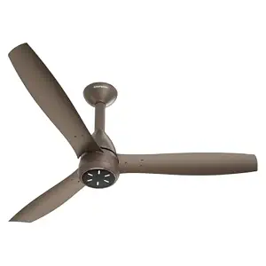 Crompton Energion Grace 1200mm BLDC Ceiling Fan | Point Anywhere Remote Control | BEE 5 Star Rated Energy Efficient | Superior Air Delivery | 4* Year Manufacturer Warranty | Rustic Mocha