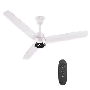 Havells EPIC SIGNIA BLDC Ceiling Fan 1200mm, 5 star, LED Speed Indicator, 380 RPM, Up to 65% Savings,Reverse Rotation,4 Speed Modes,Low Wattage 30W,Low Noise,Air Flow:225 CMM, Blush Ivory