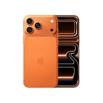 Apple iPhone 17 Pro Max 256 GB: 17.42 cm (6.9) Display with Promotion, A19 Pro Chip, Best Battery Life in Any iPhone Ever, Pro Fusion Camera System, Center Stage Front Camera; Cosmic Orange